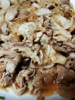 豚こま肉と玉ねぎのさっぱり炒め-レシピのメイン写真