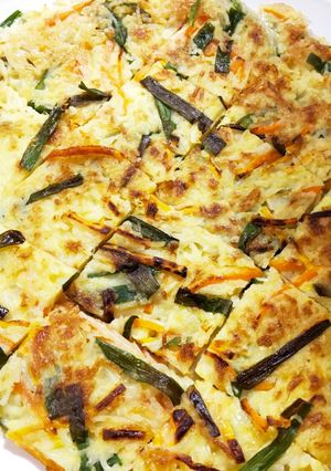 ゆで残りそうめん救済！そうめんチヂミ-レシピのメイン写真