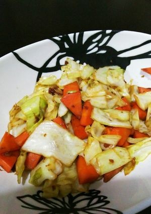 にんじんとキャベツのおかか炒め-レシピのメイン写真