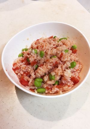 手抜き de トマトライス-レシピのメイン写真