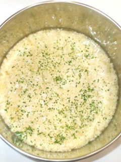 チーズスープ♪粉チーズ卵のフワフワスープ-レシピのメイン写真