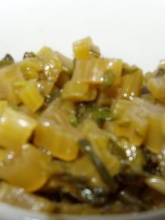 かぶの葉の炒め物(基本)-レシピのメイン写真