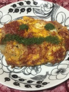 玉葱コンビーフのオムレツ-レシピのメイン写真