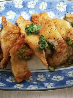ビールの簡単おつまみ☆鶏皮ポン酢☆-レシピのメイン写真