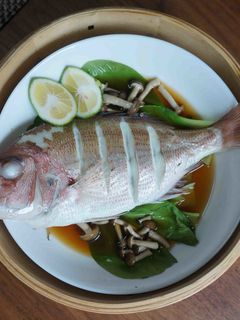鯛の酒蒸し-レシピのメイン写真