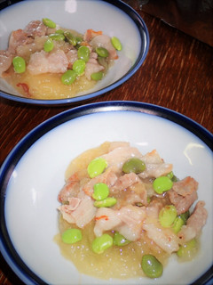 そうめん南瓜と豚バラ肉のあっさり味炒め物-レシピのメイン写真