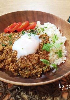 トマトジュースで作る！キーマカレー♪-レシピのメイン写真