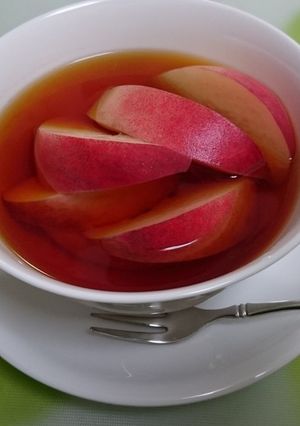 かわいい桃❤の紅茶-レシピのメイン写真