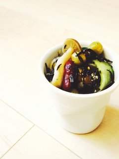 豆とひじきのマリネ【決め手はすし酢】-レシピのメイン写真