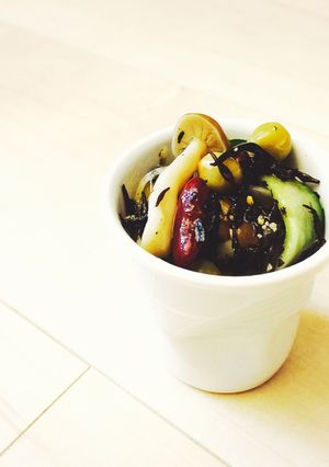 豆とひじきのマリネ【決め手はすし酢】-レシピのメイン写真