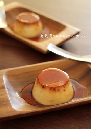 はちみつカスタードプリン-レシピのメイン写真