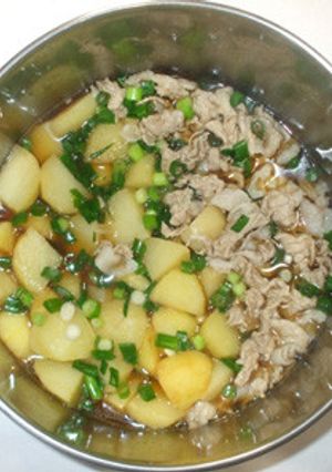 揚げじゃがいもの肉じゃが♪簡単基本煮物-レシピのメイン写真