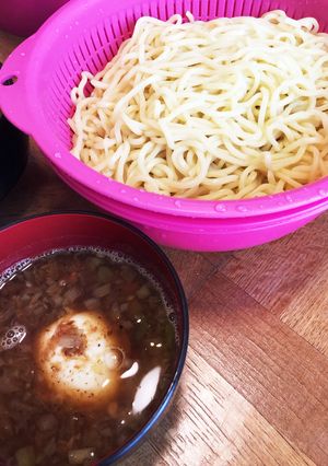 ツナ缶で本格魚介つけ麺-レシピのメイン写真