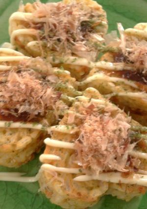 コレってお好み焼き！？な焼きおにぎり-レシピのメイン写真