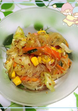 給食レシピ★春雨サラダ-レシピのメイン写真