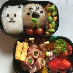 おとうさん犬キャラ弁-レシピのメイン写真