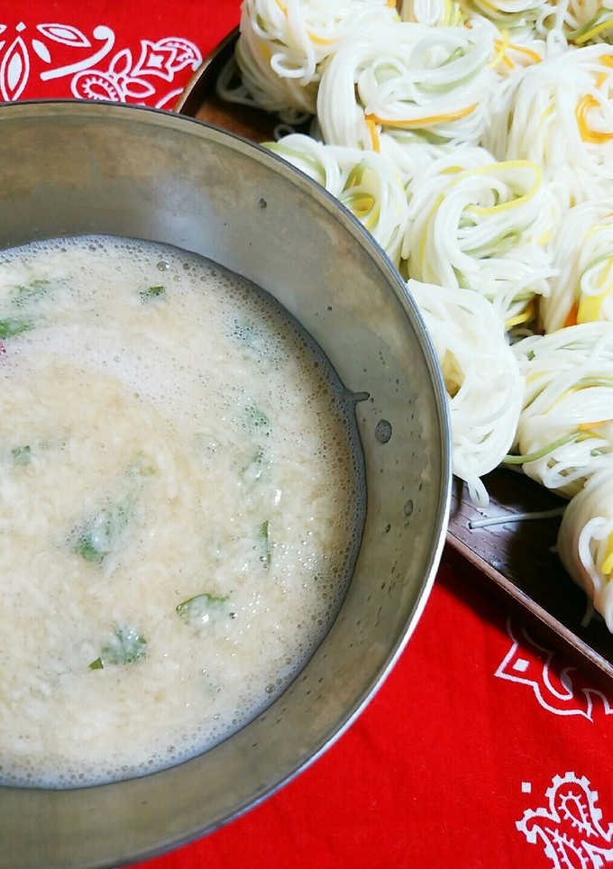 ☆食べるそうめんつゆ～とろろソース～☆-レシピのメイン写真