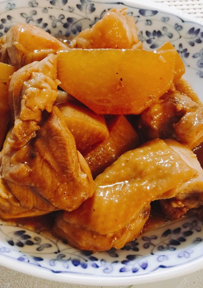 漬け汁の再利用！鶏肉と大根の煮物-レシピのメイン写真