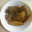 ゴボウと蒟蒻の甘辛煮