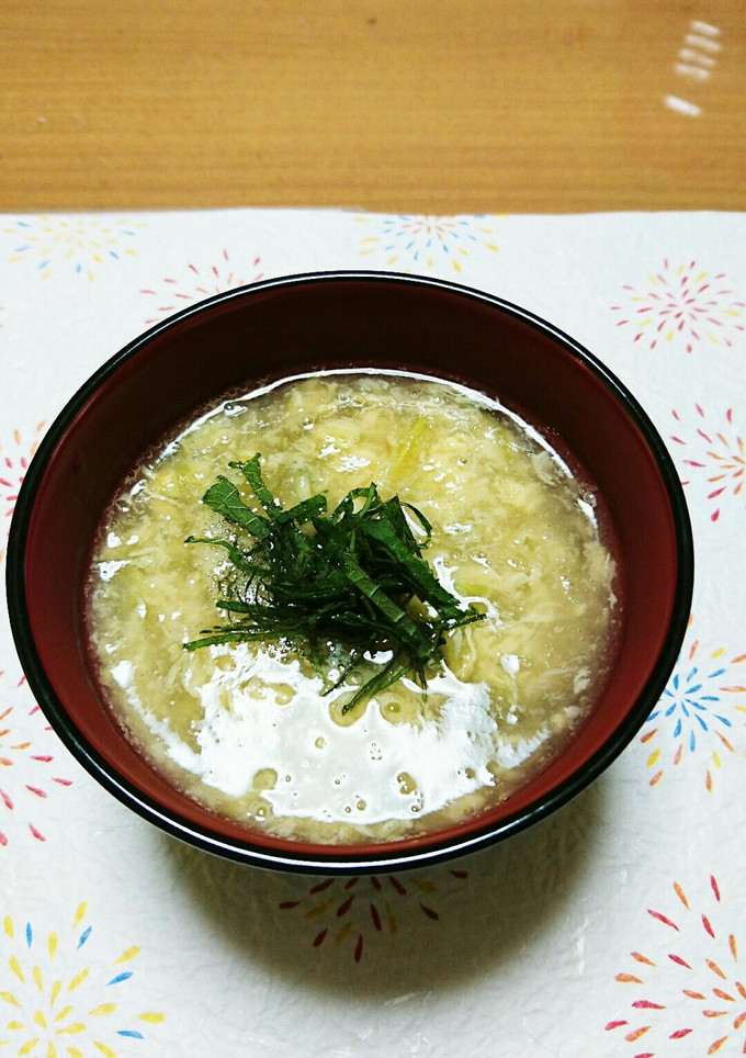 みょうがと卵のトロトロすまし汁-レシピのメイン写真