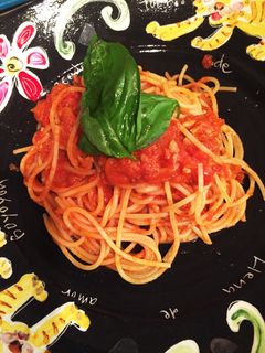 サバ水煮缶のトマトパスタ♬ レシピ本掲載-レシピのメイン写真