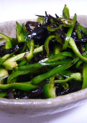 超～簡単✿お母さんのピーマン昆布-レシピのメイン写真