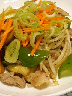 豚肉と彩り野菜のあっさり炒め-レシピのメイン写真