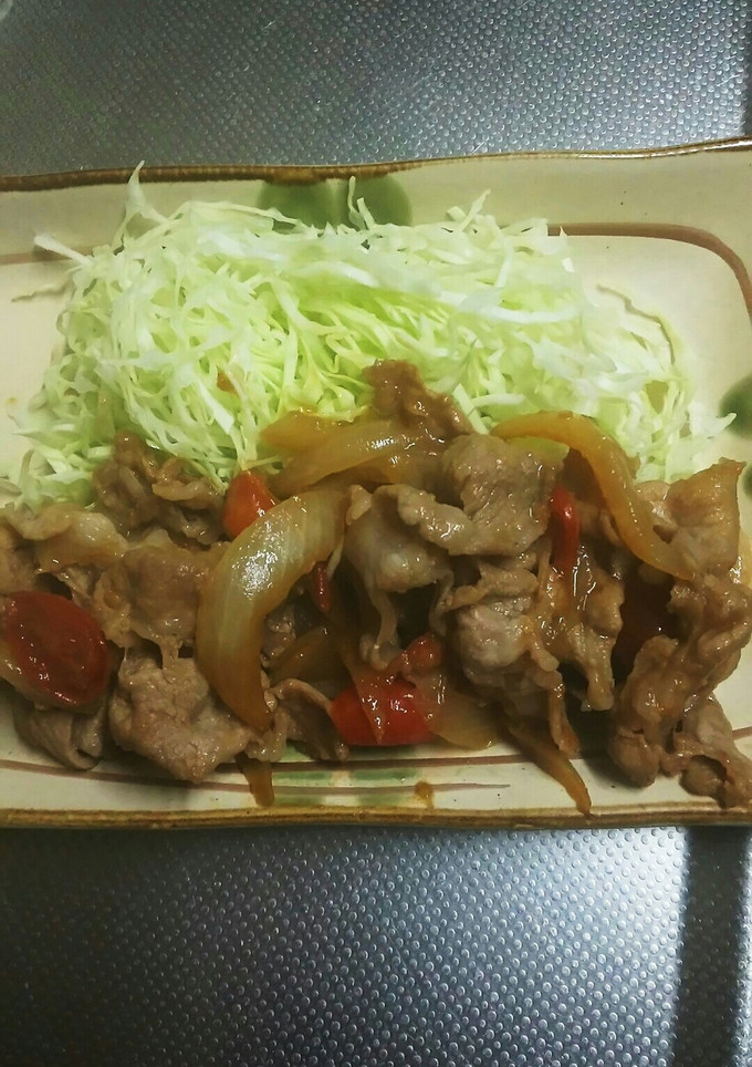 夏にさっぱり❗トマトしょうが焼き-レシピのメイン写真