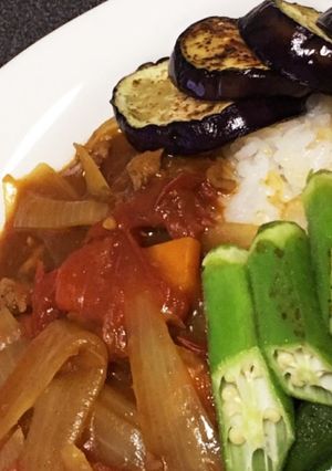 ☆夏野菜のハヤシライス風トマトカレー☆-レシピのメイン写真