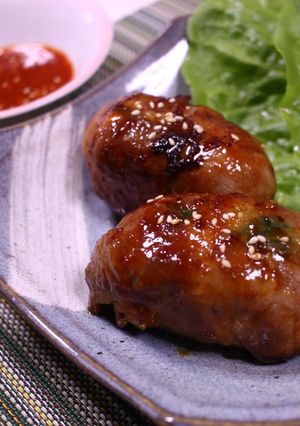 肉巻きビビンバ♪-レシピのメイン写真