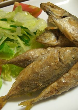 サクっと食べれる☆鯵の美味しいから揚げ-レシピのメイン写真