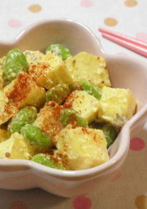 さつまいもと枝豆のころころサラダ-レシピのメイン写真