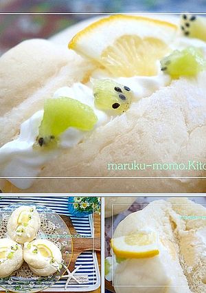 カルピスホイップのダブルクリームパン-レシピのメイン写真