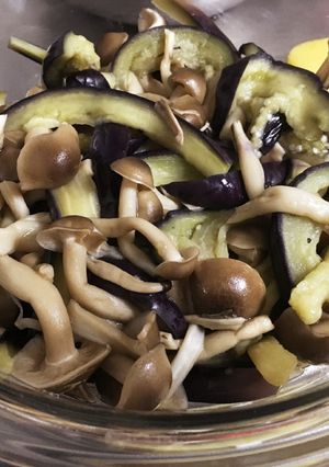 ナスとしめじの煮浸し（レンジで）-レシピのメイン写真