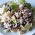チーズとろ~り☆牛肉レタスチャーハン