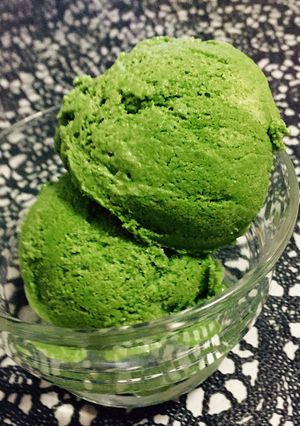 糖質制限◆ほうれん草のアイスクリーム-レシピのメイン写真