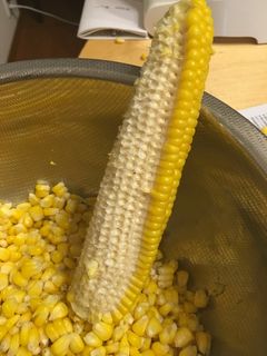 簡単とうもろこしの茹で方ほぐし-レシピのメイン写真