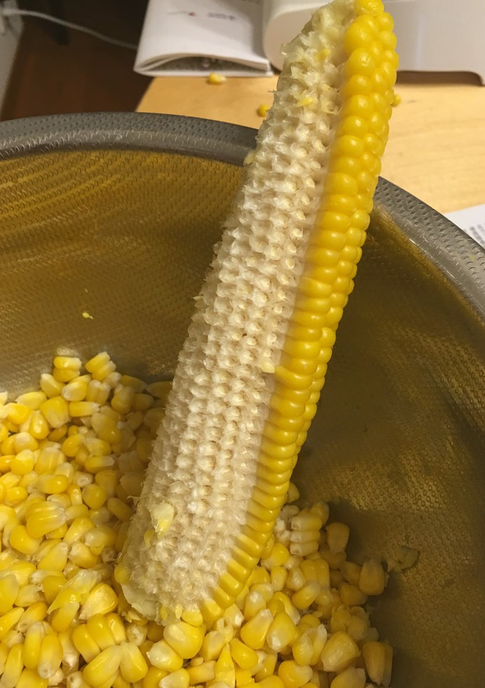 簡単とうもろこしの茹で方ほぐし-レシピのメイン写真
