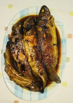 川魚の甘露煮-レシピのメイン写真