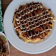 รูปของ オートミール のお好み焼き