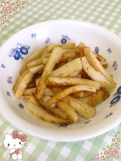 ちくわのキンピラ〜(o˘◡˘o)♡-レシピのメイン写真
