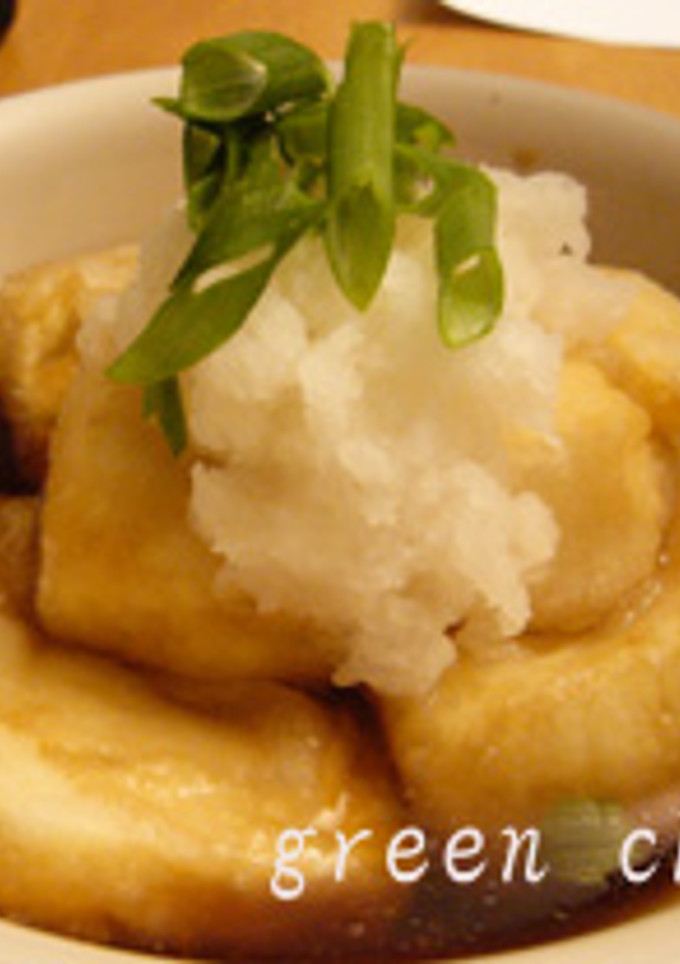 居酒屋さん風揚げだし豆腐-レシピのメイン写真
