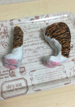洋菓子細工☆にゃんこの足ケーキ-レシピのメイン写真