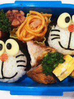 キャラ弁 ドラえもん-レシピのメイン写真