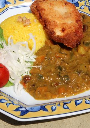 祈願を叶える☆チキンカツカレー-レシピのメイン写真