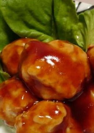 レンジで簡単♪ミートボール-レシピのメイン写真