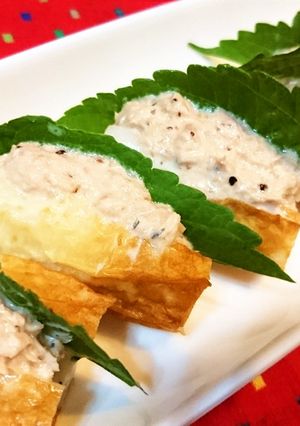 1分★ピリ旨★おつまみ【ツナマヨ竹輪】♪-レシピのメイン写真