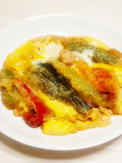 残り物の天ぷらでリメイク☆天ぷらの卵とじ-レシピのメイン写真