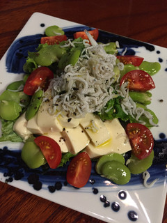 そら豆と豆腐のサラダ-レシピのメイン写真