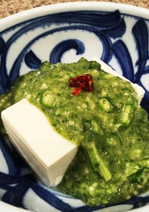 簡単 豆腐のオクラあんかけ-レシピのメイン写真